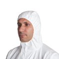 thumbnail image 5 of Traje De Protección Química 400 Tbm001 Con Capucha, Blanco, 5 of 5