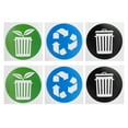 thumbnail image 4 of Autocollant Réutilisable pour Déchets, Autocollant pour Déchets, Autocollants en PVC pour Maisons Extérieures Intérieures Bureaux, 4 of 8