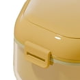 thumbnail image 3 of Y-Loong Denture Case Tooth Aligner Case Retainer Box for Mouth Guard Travel Retainer Yellow, 3 of 5