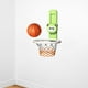 thumbnail image 1 of Aro de baloncesto para niños Cola dispositivo táctil de altura contador de salto Verde, 1 of 8