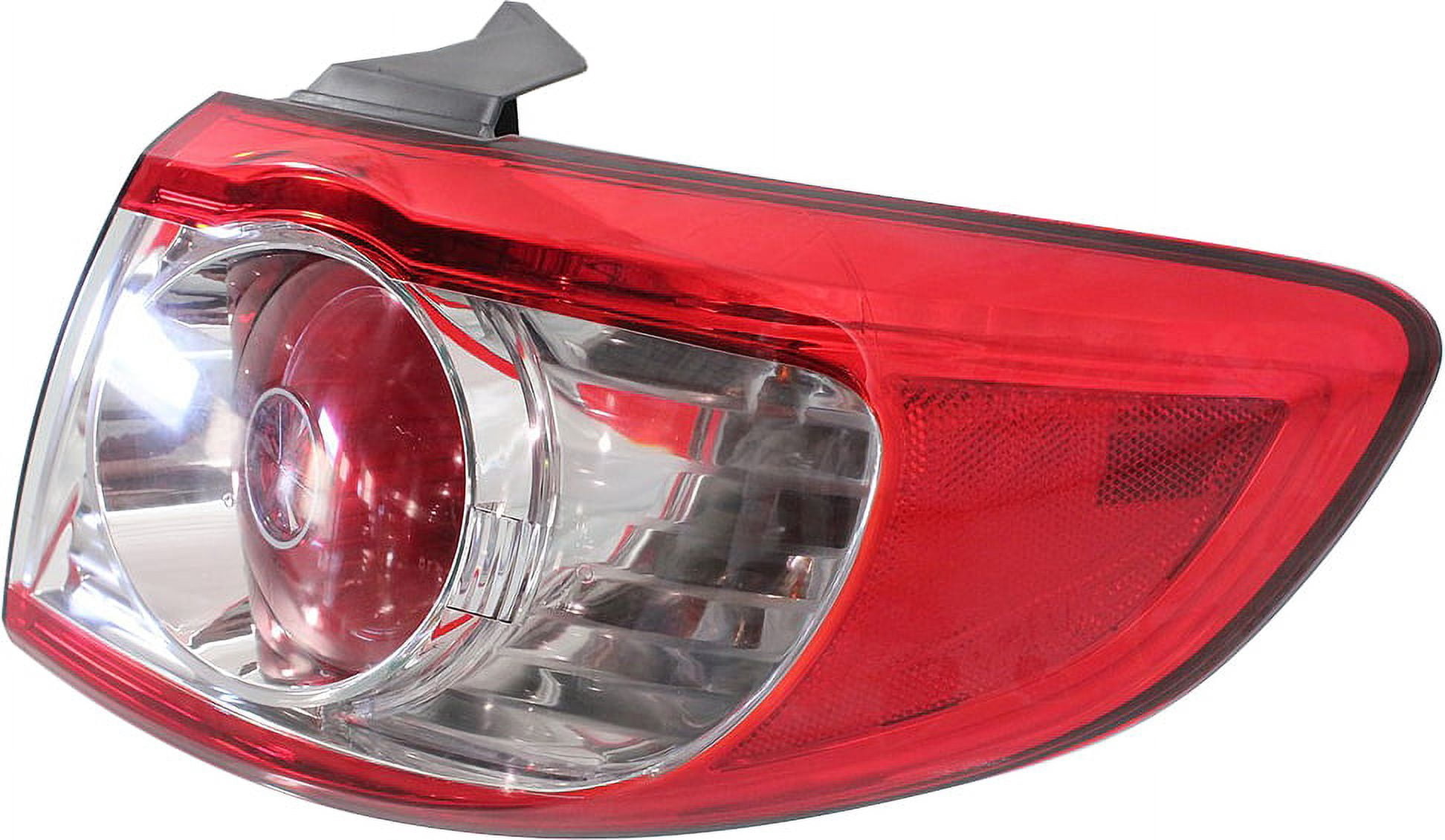 Tail Light Compatible With 2010-2012 Hyundai Santa Fe Right Passenger Side, Outer With bulb(s)