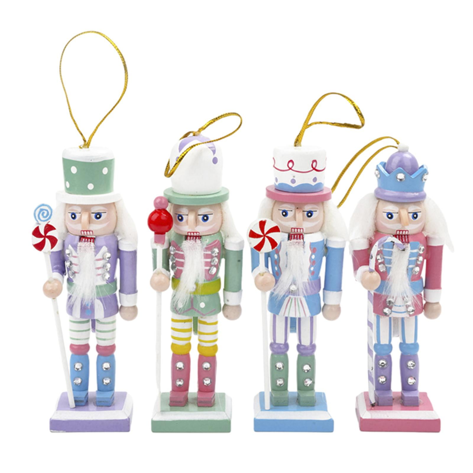 Grand Géant Ornements De Noël Décorations De Casse-noisette Géant 6ft Grandeur Nature En Bois