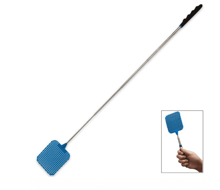 HEAVY DUTY EXTENDABLE FLY SWATTER Plastic Bug Mosquito Insect Killer