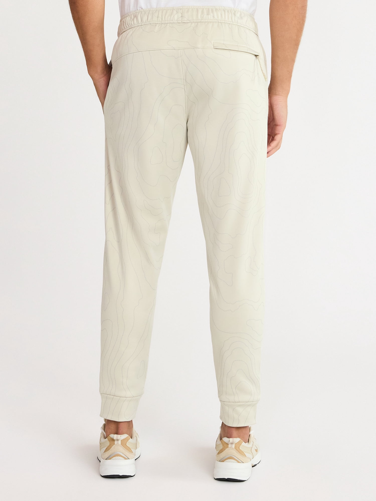 Athletic Works Men's and Big Men's Reflective Joggers, Sizes S-3XL