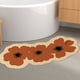 thumbnail image 5 of Alfombrillas de poliéster Cateissary para coche con accesorios de baño azul 45X100cm, 5 of 6