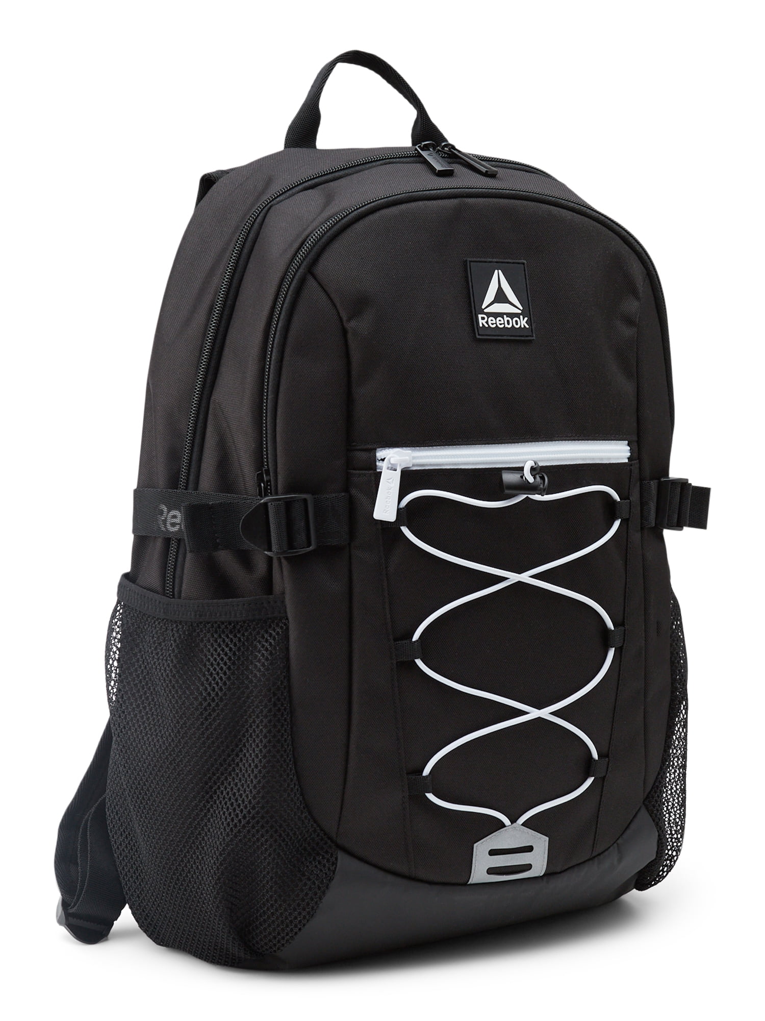 Reebok Men s Bristol Backpack with 13 Laptop Sleeve Black Walmart