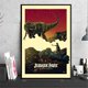 thumbnail image 3 of Póster icónico de la serie Jurassic Park: lienzo vintage de Jurassic World, imágenes de arte de pared con temática de dinosaurios, 3 of 5