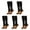 Black, variant on Copper Compression Socks (5 Pairs) 15-20 mmHg Circulation is Best Athletic & Daily for Men & Women, Running, Climbing