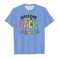 thumbnail image 3 of T-shirt à Manches Courtes Col Rond Imprimé Graphique Mignon pour la Rentrée Scolaire des Enfants, T-Shirt Décontracté d'Été, Pyjamas pour Filles de 12 Ans, Taille 12, Camisole pour Tout-Petits, 3 of 4