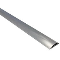 5 feet 2 Channel - 1.1"W x 0.4"H - Metal Cable Shield Cord Cover - Electriduct