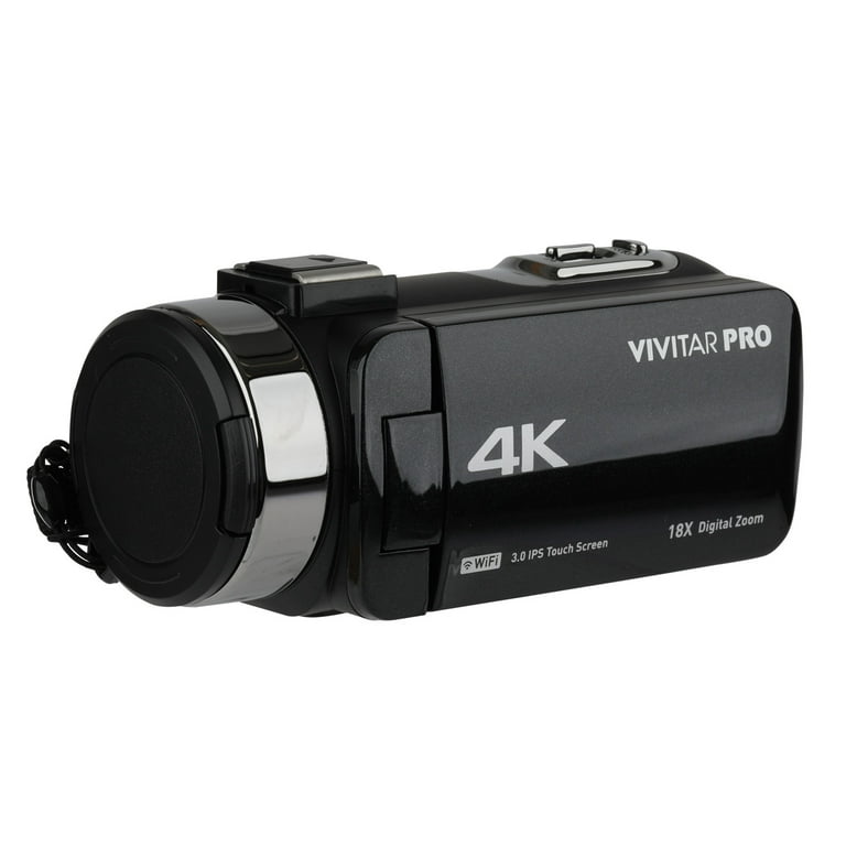 Komery 4K Video Camcorder Live Streaming Camera For  64MP WIFI 18X  Zoom 4.0 Touch Screen
