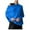 Blue, variant on Womens Sweaters, Boat Neck Sweaters for Women, Long Sleeve Soft Knit Pullover, Loose Baggy Top for Casual
