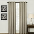thumbnail image 5 of Style Decor Ashton Lined Solid Room Darkening Grommet Single Curtain Panel, 5 of 5