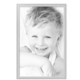 thumbnail image 2 of ArtToFrames 25" x 39" Metro Ice Silver Black Picture Frame, 25x39 inch Silver Wood Poster Frame (WOM-5247),  Pack, 2 of 7
