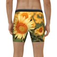 thumbnail image 4 of Disketp Golden Sunflower In Field Men's Boxer Briefs Men’s Underwear Boxer Briefs for Men, 4 of 7