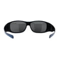 thumbnail image 2 of Polarized 60mm Classic Fit Over Wrap Rectangular Sunglasses Blue Black, 2 of 4