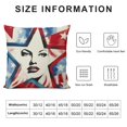 thumbnail image 5 of Beads Decor USA Flag Pillow Case for Home Sofa Couch, 5 of 5