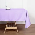 thumbnail image 6 of Balsa Circle 60 x 102 in Lavender Rectangle Polyester Tablecloth Table Cover Linens for Wedding Party Events Kitchen Dining, 6 of 11