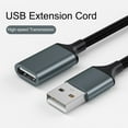 thumbnail image 2 of Visland Extension Cable High-speed Lossless Stable Data Transmission Plug Play USB Male to Female Extension Data Sync Cord Computer Accessories, 2 of 8