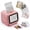 Pink, variant on Stickerbox AI Voice-Powered Mini Sticker Maker for Kids Voice‑to‑image AI, 5 roll Paper & 6 colored pens, 6 art styles, sticker printer machine for DIY crafts, birthday gift