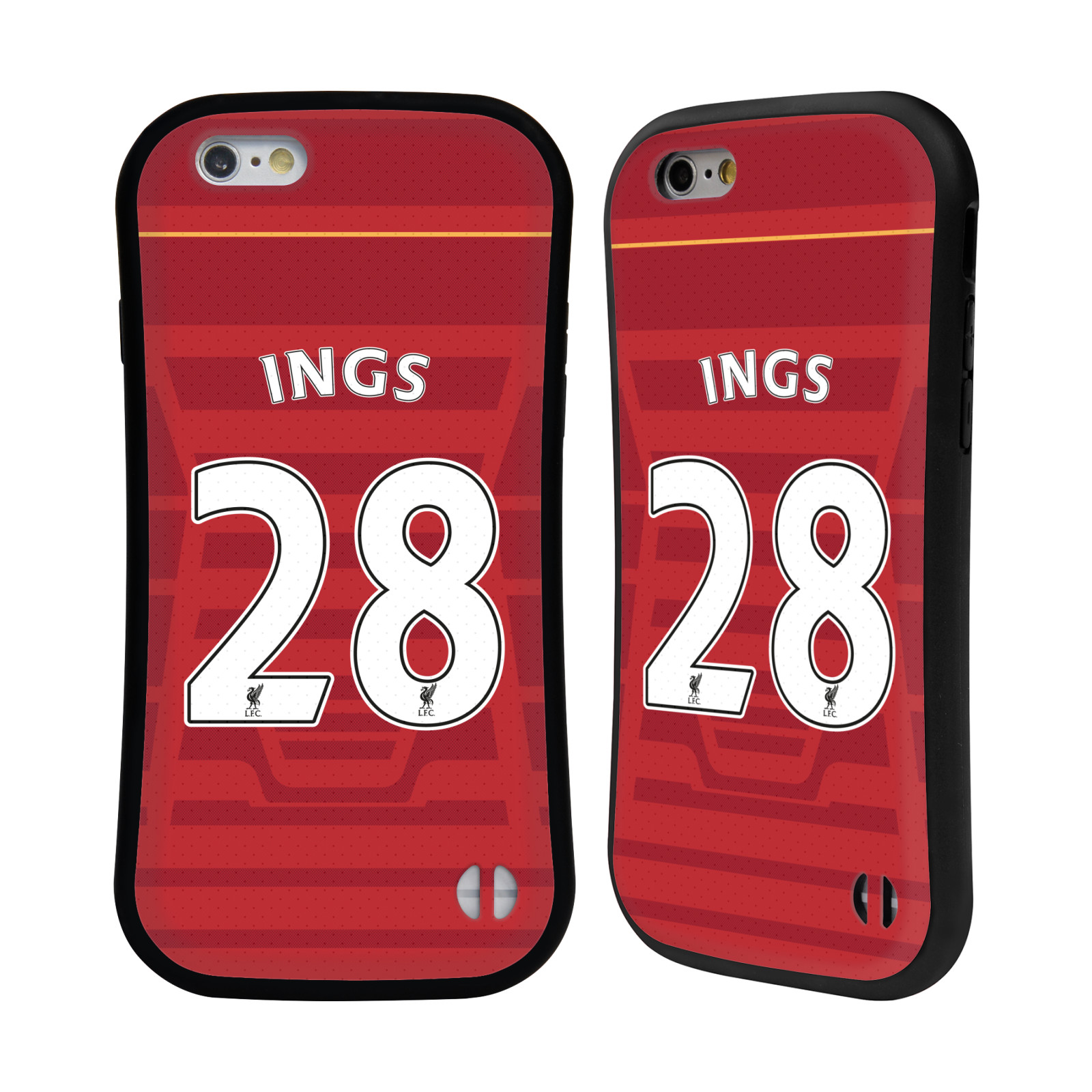 OFFICIAL LIVERPOOL FOOTBALL CLUB HOME KIT 16/17 1 HYBRID CASE FOR APPLE IPHONES PHONES Walmart