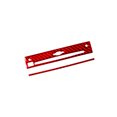 thumbnail image 3 of 2 Pcs Housse de Garniture en Fibre de Carbone Rouge pour Lecteur CD Mercedes R-Class 2009-2012, 3 of 4