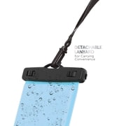 Body Glove Tidal Waterproof Floating Phone Pouch - Blue/Clear