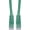 Green, variant on Cat6 Ethernet Cable, 24AWG, RJ45 Gold Plate Connector, ETL, 4 Pair Stranded Copper, Snagless Mold Boot Unshielded Twisted Pair (UTP) Internet Network Patch Cable, 7 Foot, Orange, CableWholesale