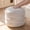 Round, variant on Pouf Ottoman Separate Into 3 Floor Cushions Stuffed Round Modern Foam Filled Foot Rest Poufs 20 X 18 Inches Modular Ottomans for Living Room Chair Decorative Stool, Grey