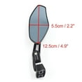 thumbnail image 5 of Yamaha R6 Mirrors 1999-2020 Black Convex Adjustable, 5 of 7