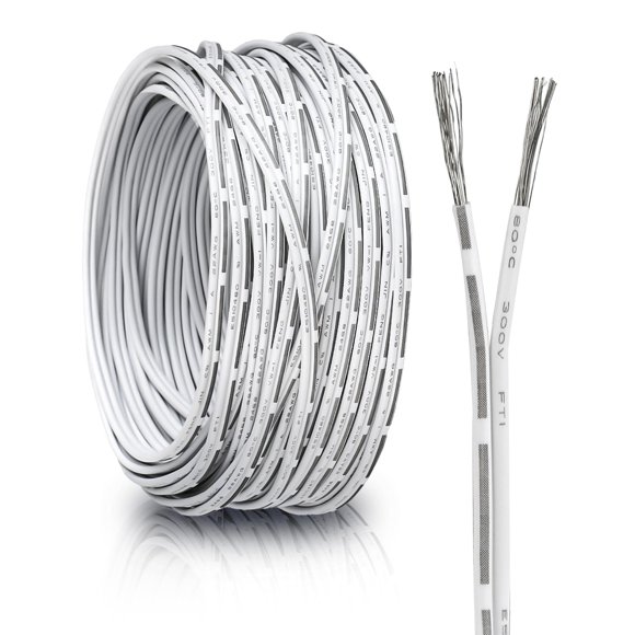 Cable universal para puerta de garaje MEIHUIJI calibre 22, 30 m/100 pies, UL2468