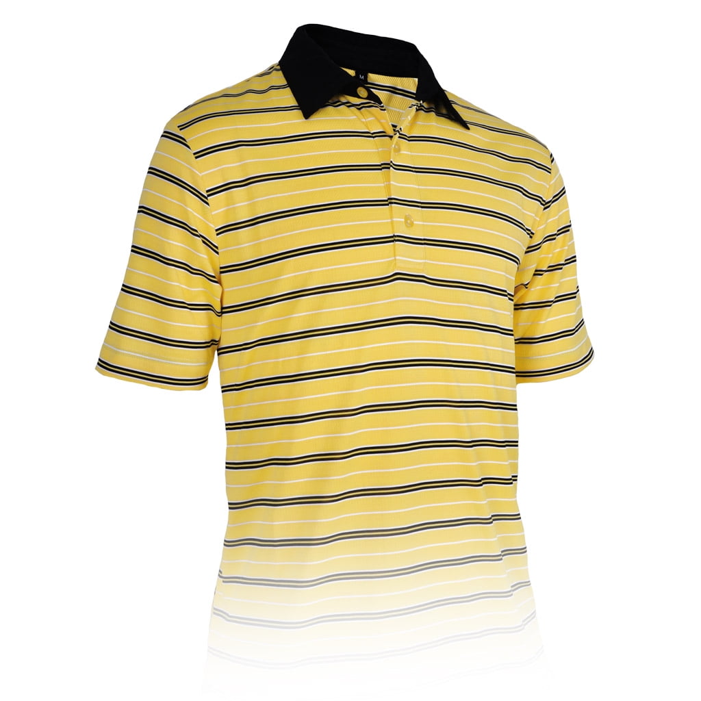 Monterey Club Men's Tour Deluxe Texutre Golf Polo Shirt 3614