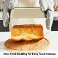 thumbnail image 4 of Baking Pans Set, 5-Piece Nonstick Bakeware Sets with Round/Square Cake Pan, Muffin Pan, Loaf Pan, Roast Pan, Baking Sheets for Oven, Kitchen Cookware Sets Baking Tray Baking Supplies,Gold, 4 of 7