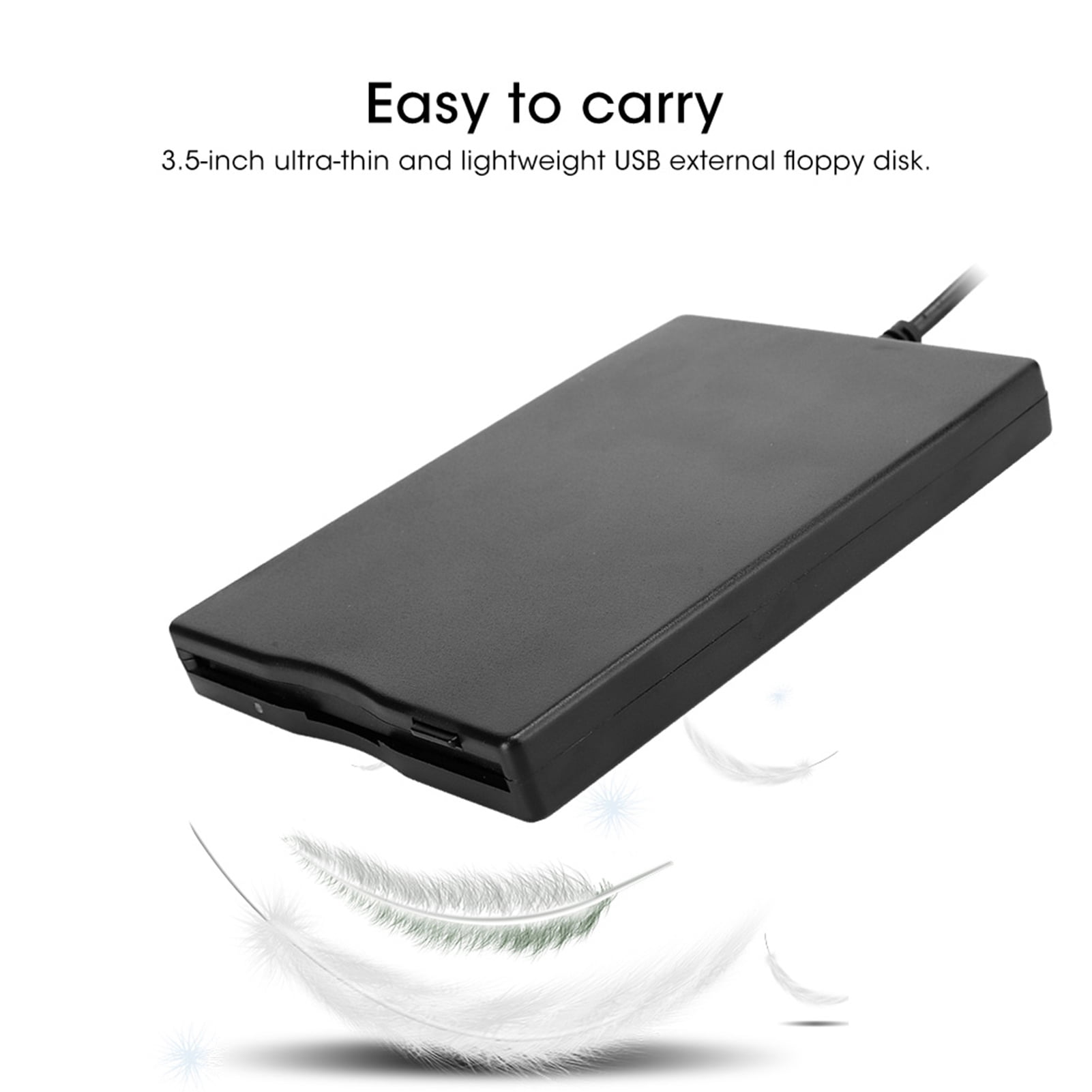 Computer Accessory, USB Port Powered 3.5-Inch Floppy Drive, For Desktop For Desktop And Laptop Computers