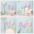 thumbnail image 3 of unbranded 3Pairs Silicone Ear Covers for Hair Dyeing and Hair Coloring Soft Protectors, 3 of 8