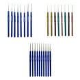 thumbnail image 4 of 8/10PCS Crochet Hook Set for Hand, Ergonomic Handles, 0.6mm-2.0mm Crochet Needle for Lacework, Craft, 4 of 9