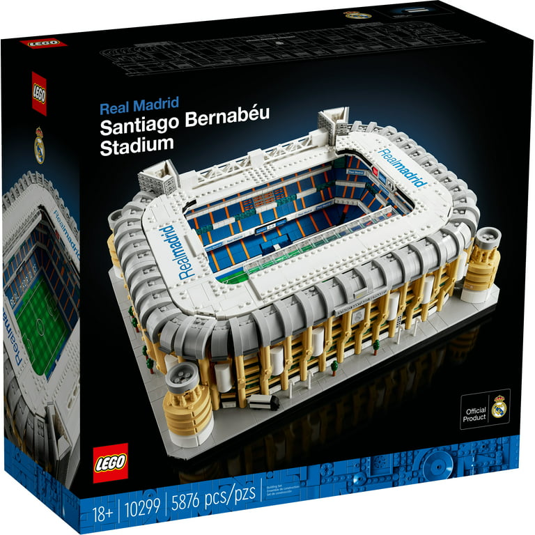 Mount Bank dragt disharmoni LEGO Icons Real Madrid Santiago Bernabéu Stadium 10299 Building Set - Soccer  Field and Model Building Kit for Adults, Home and Office Collectible Decor  Piece, Great Gift Idea for Sports Fans - Walmart.com
