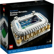 LEGO Icons Real Madrid Santiago Bernabéu Stadium 10299 Building Set - Soccer Field and Model Building Kit for Adults, Home and Office Collectible Decor Piece, Great Gift Idea for Sports Fans