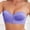 ZA-Purple-womens tube tops, variant on Women's Strapless Bra Crossover Closure Front Wireless Bandeau Bra Sleeveless Crop Tube Top Solid Sporty Bras