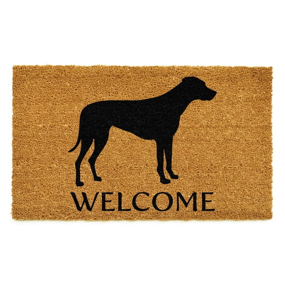 Calloway Mills 106901729 Rhodesian Ridgebacks Doormat 17" x 29"