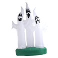 thumbnail image 1 of Explotar Fantasma Blanco, Halloween Inflable 3 Fantasmas Fantasma Inflable con Luz LED Explotar Decoración de Fantasmas Diseño Exquisito, 1 of 5