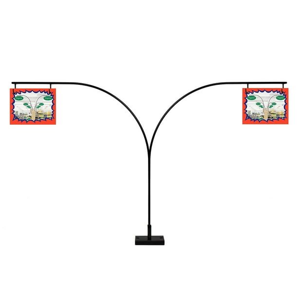 Gondola Shelf Double Side Store Aisle Sign Holder, Department