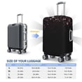 thumbnail image 6 of Daiia Sparkling Pink Night Sky Luggage Cover, Thickened Washable Travel Luggage Covers, Elastic Unique Baggage Covers for 18-20 inch Luggage-X-Large, 6 of 9