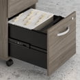 thumbnail image 6 of Studio C 2 Drawer Mobile File Cabinet in Modern Hickory - Engineered Wood, 6 of 7