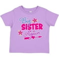 thumbnail image 3 of Inktastic Big Sister Again with Flowers and Arrow Girls Toddler T-Shirt, 3 of 5