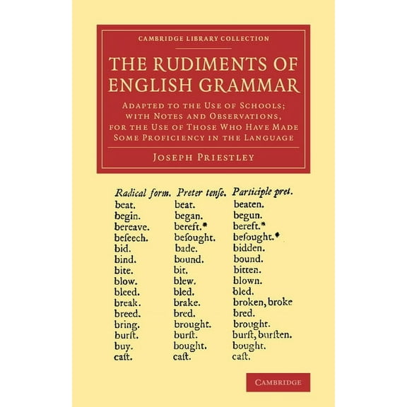 Cambridge Library Collection - Linguisti The Rudiments of English Grammar, (Paperback)