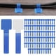 thumbnail image 1 of Uxcell 100-Pack Ataduras de Cable de Gancho y Bucle, 3.5 x 1.1 Pulgadas Organizador de Cables Autoadhesivo Ajustable para Escritorio [Azul], 1 of 7