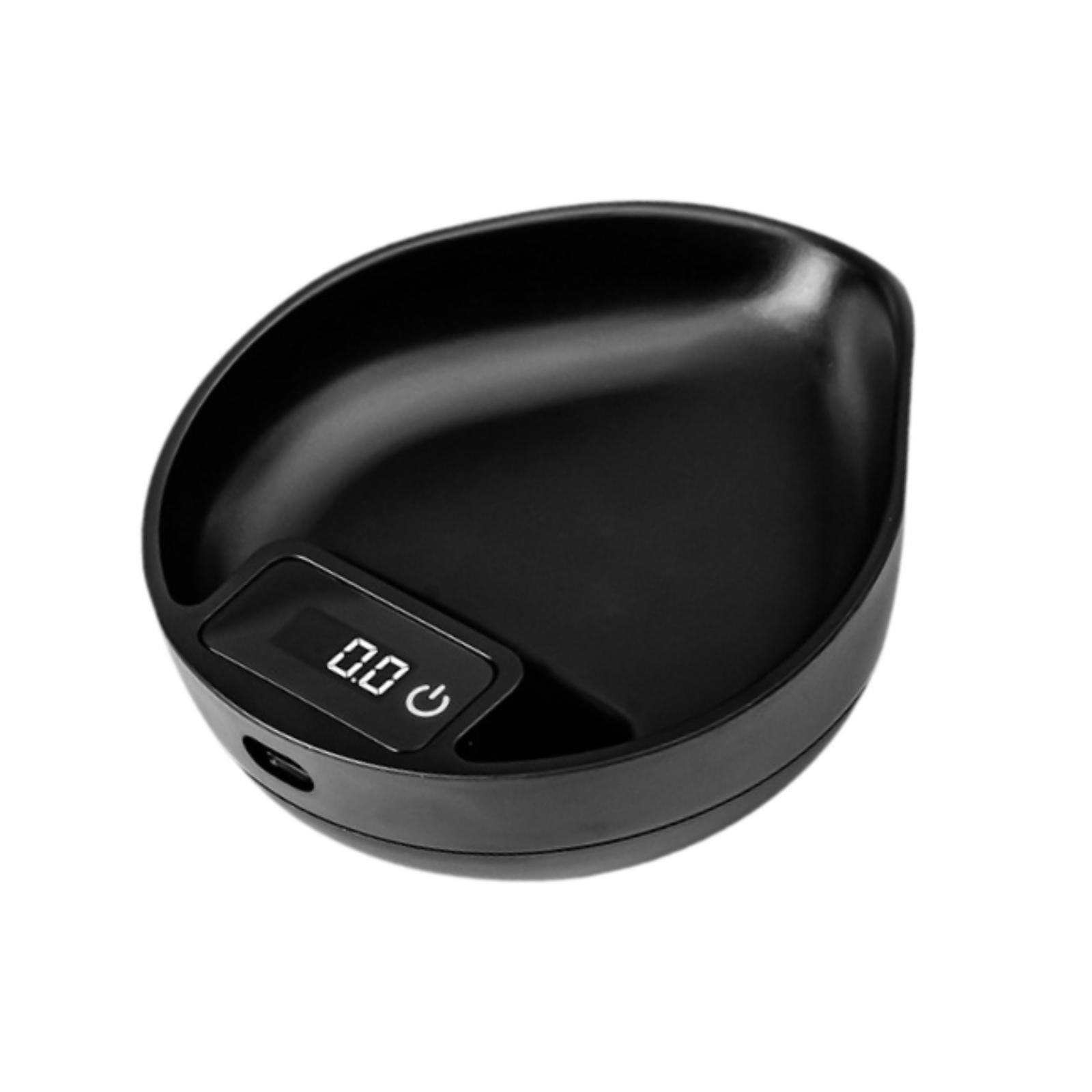 Fiocias Coffee Digital Scale LED Display Portable Professional Waterproof Espresso Scale black