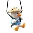 thumbnail image 1 of Cute Cartoons Accessories for Car Interior Ornaments Duck Car Pendant Duck Swing Car Rearview Mirror Decor Birthday Gift Auto Crafts Doll, 1 of 9