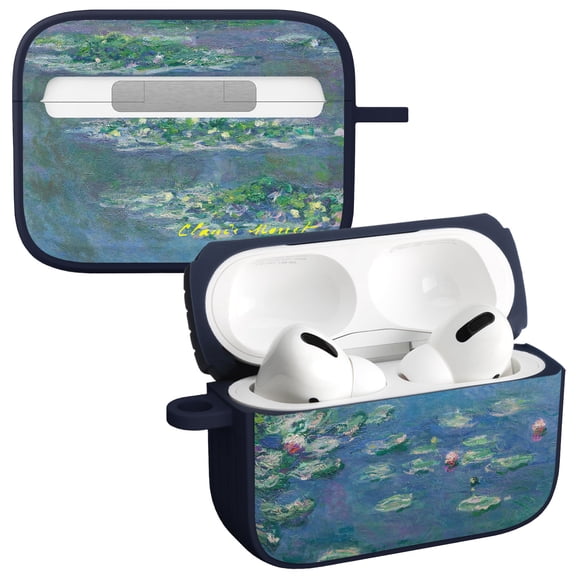 Fine Art HDX Case Cover for Apple AirPods Pro 1 & 2 (Water Lillies) by Affinity Bands